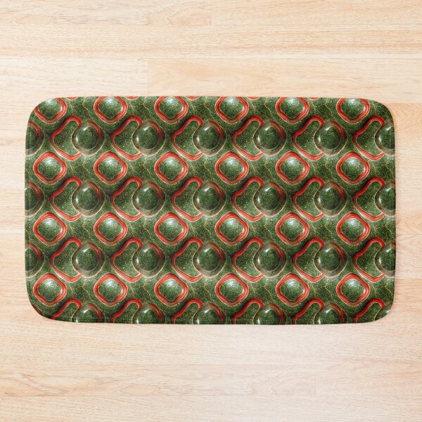 Item preview, Green gold red marble pattern, Intricate marbling pattern designed and sold by TreasuryOE.