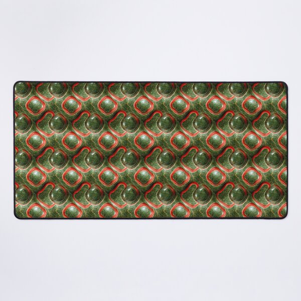 Item preview, Green gold red marble pattern, Intricate marbling pattern designed and sold by TreasuryOE.