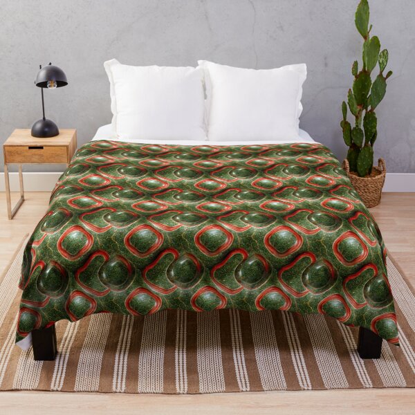 Item preview, Green gold red marble pattern, Intricate marbling pattern designed and sold by TreasuryOE.