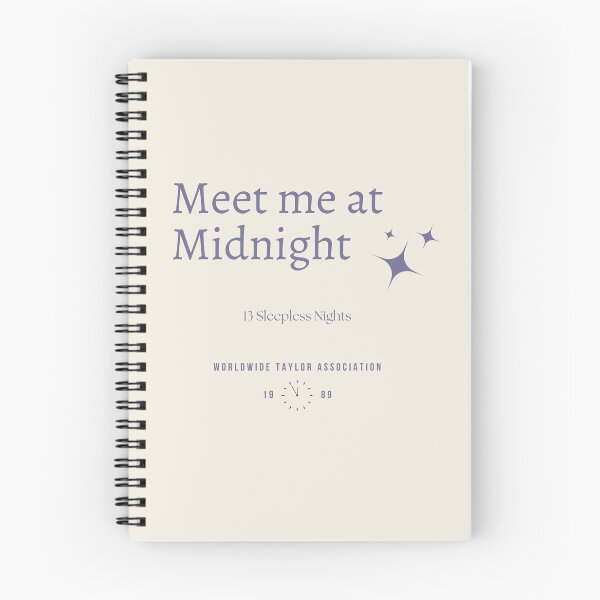 Item preview, meet me at midnight - 13 sleepless nights -  designed and sold by cottagecorococo.