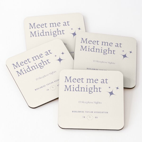 Item preview, meet me at midnight - 13 sleepless nights -  designed and sold by cottagecorococo.