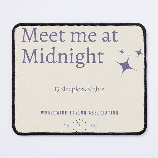 Item preview, meet me at midnight - 13 sleepless nights - designed and sold by cottagecorococo.