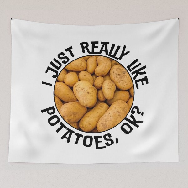 Item preview, I Just Really Like Potatoes Funny Potato Lover Gift designed and sold by foodiemarie.
