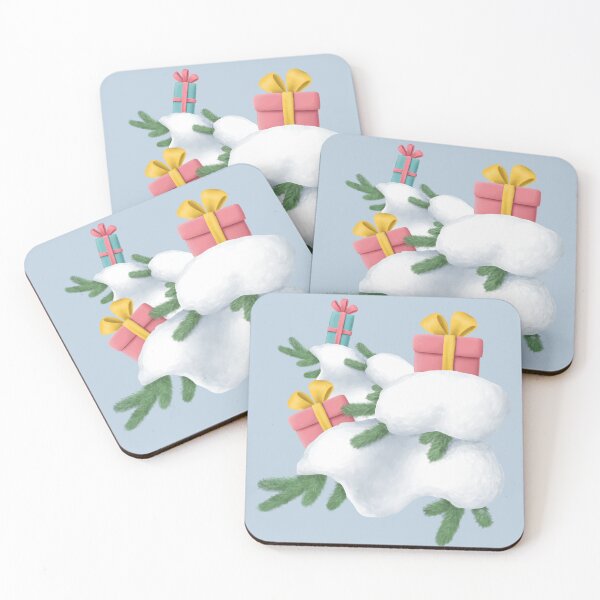 Item preview, Holly Jolly Vibes Christmas presents on the tree designed and sold by Rub14ekArts.
