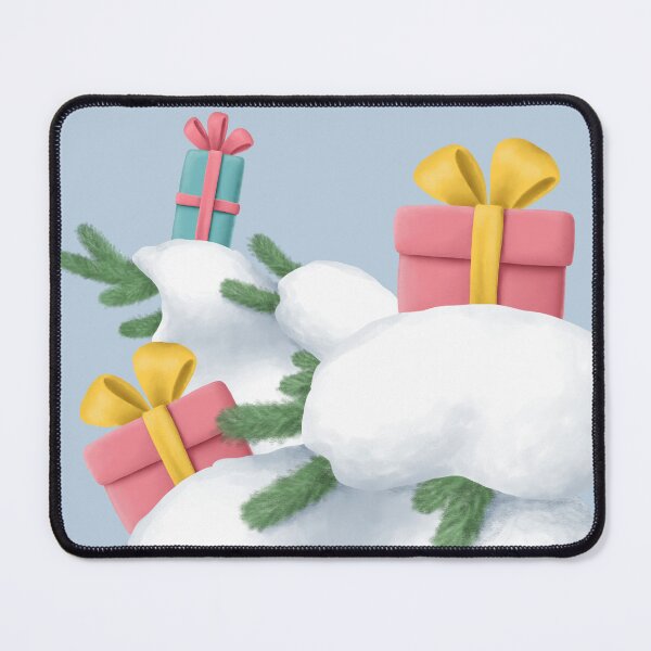 Item preview, Holly Jolly Vibes Christmas presents on the tree designed and sold by Rub14ekArts.