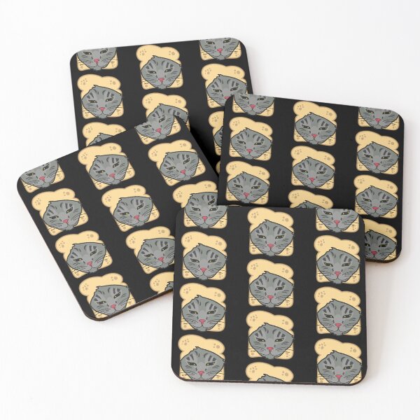 Item preview, Bread Cat, Cursed Cat Images designed and sold by printify.