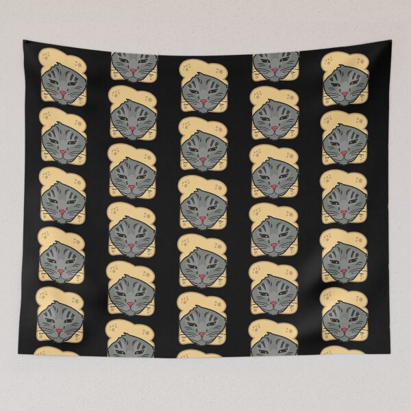 Item preview, Bread Cat, Cursed Cat Images designed and sold by printify.