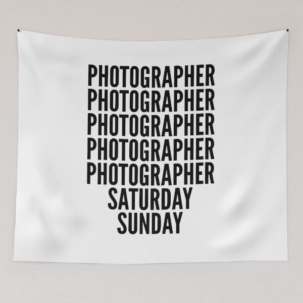 Item preview, Photographer funny workweek for Photographers designed and sold by SVPOD.