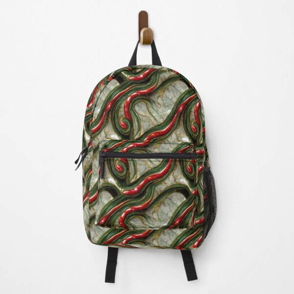Item preview, Green gold red marble pattern, Intricate marbling pattern designed and sold by TreasuryOE.