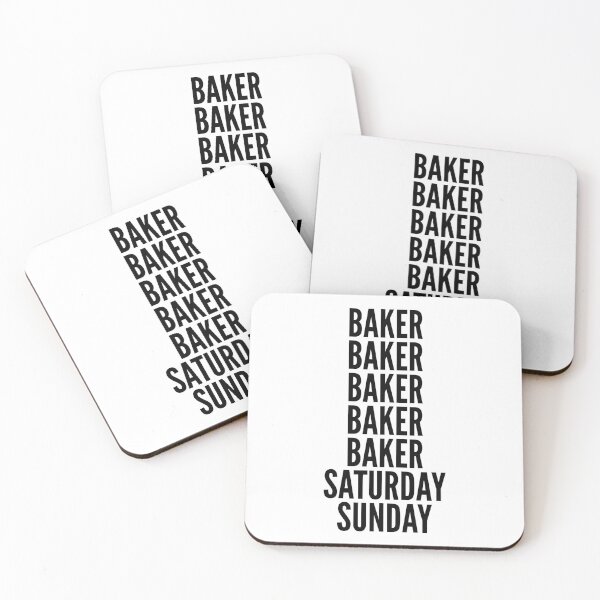Item preview, Baker funny workweek for Bakers designed and sold by SVPOD.