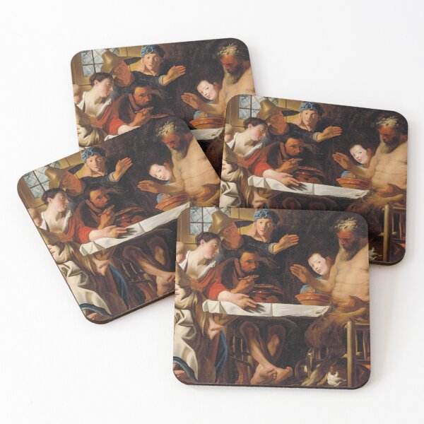 Item preview, The Satyr and the Peasant | Jacob Jordaens | Baroque Art designed and sold by CJET.