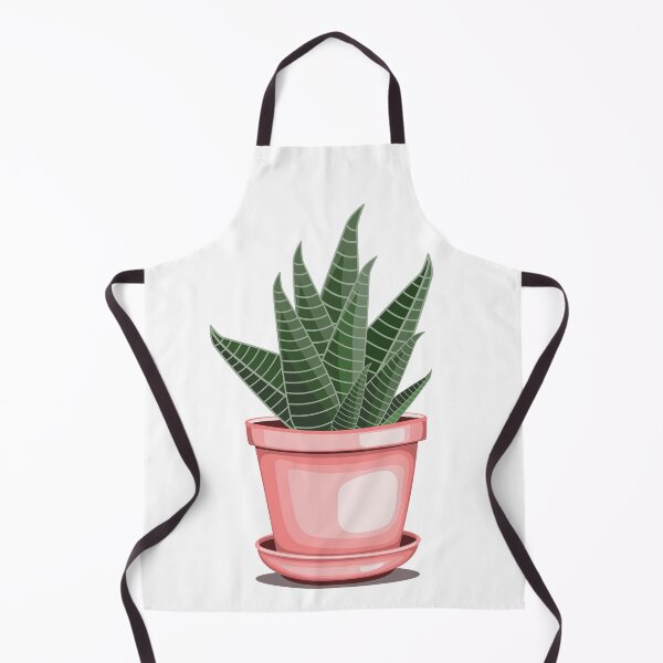Item preview, Zebra succulent in clay pot designed and sold by Mashusha-art.