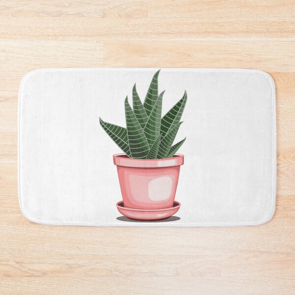 Item preview, Zebra succulent in clay pot designed and sold by Mashusha-art.