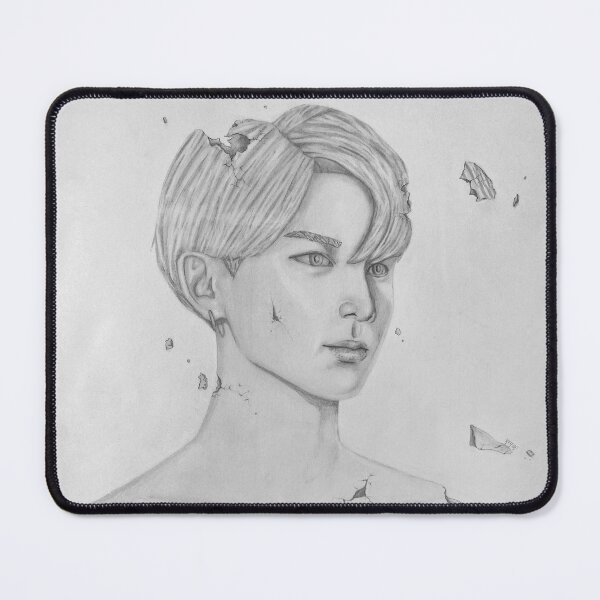 Item preview, Jungkook - Sculpture Portrait designed and sold by mochi.kook.art.