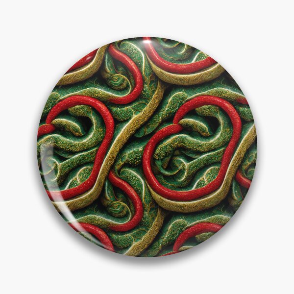 Item preview, Green gold red marble pattern, Intricate marbling pattern designed and sold by TreasuryOE.
