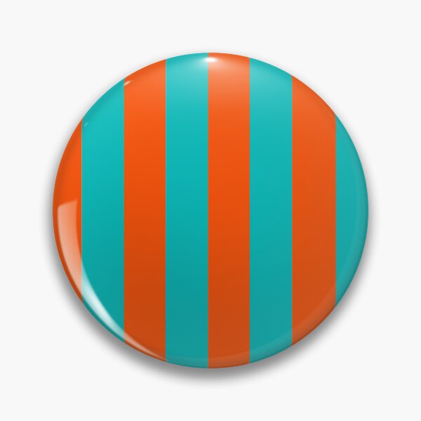 Item preview, On the line orange and aqua designed and sold by E-W-D.
