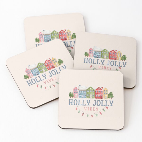 Item preview, Holly Jolly Vibes Christmas decorations designed and sold by Rub14ekArts.