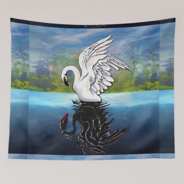 Item preview, Swan Lake: The White & Black Swans designed and sold by RMH23.