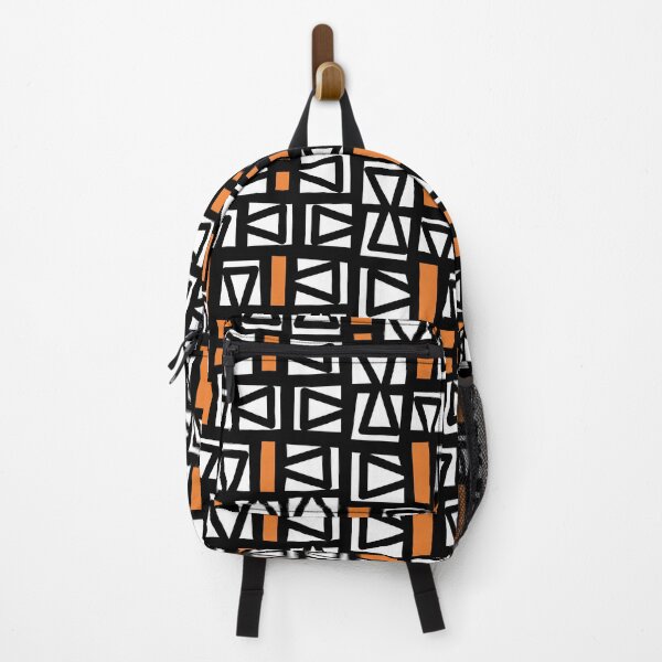 Item preview, Graphic print in black and orange designed and sold by EmmieByDesign.