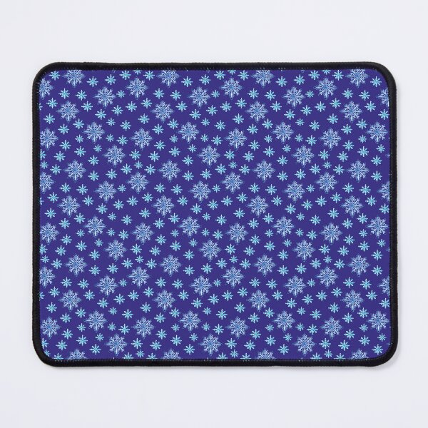 Item preview, Hand painted Snowflakes seamless patern dark blue background patern Christmas patern Cute patern designed and sold by Sunflower-7.