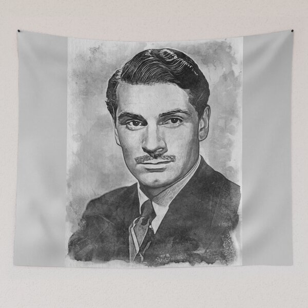 Item preview, Laurence Olivier Art - Watercolor BW - D22 designed and sold by DecoVintage.
