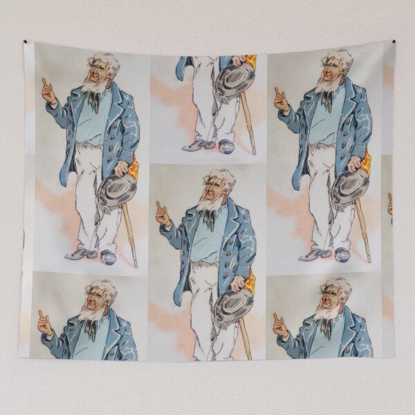 Item preview, Old Dickensian gentleman designed and sold by Vintage Designs +.