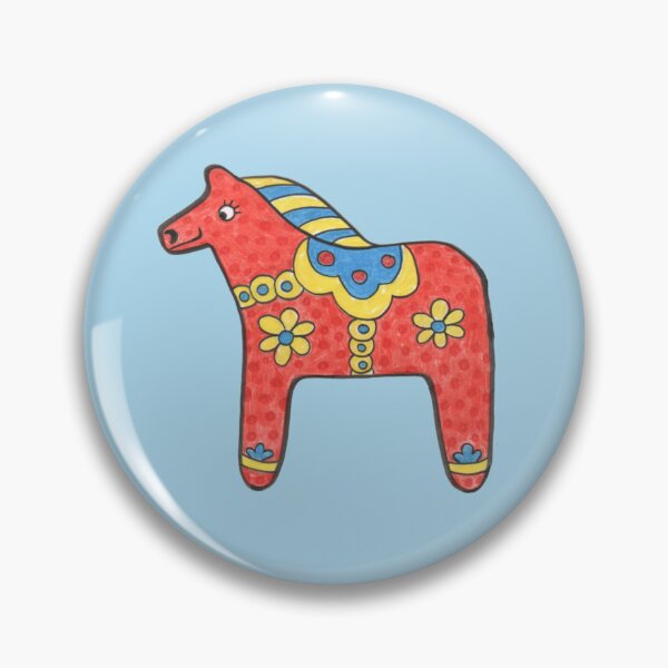 Item preview, Swedish Inspired Red Dala Horse designed and sold by KFStudios.