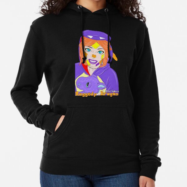 Raggedy Dragon Lightweight Hoodie