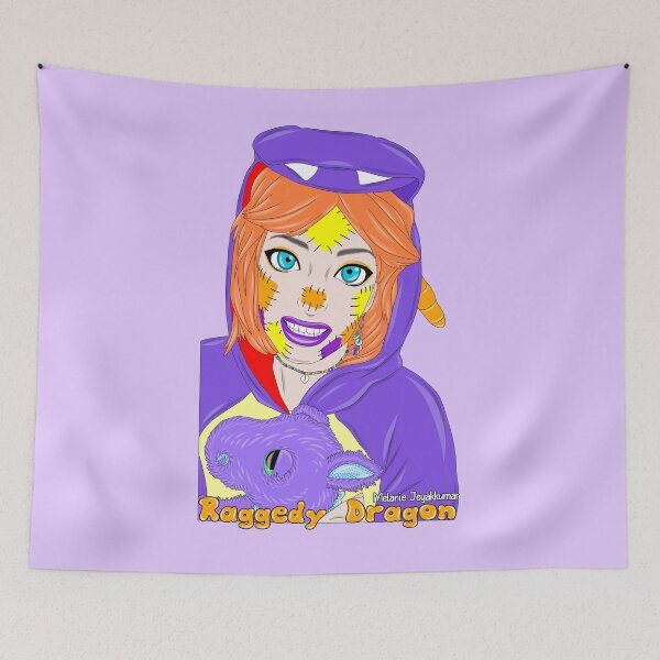 Item preview, Raggedy Dragon designed and sold by Melanie Jeyakkumar.
