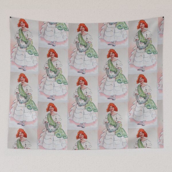 Item preview, A Dickensian lady designed and sold by Vintage Designs +.