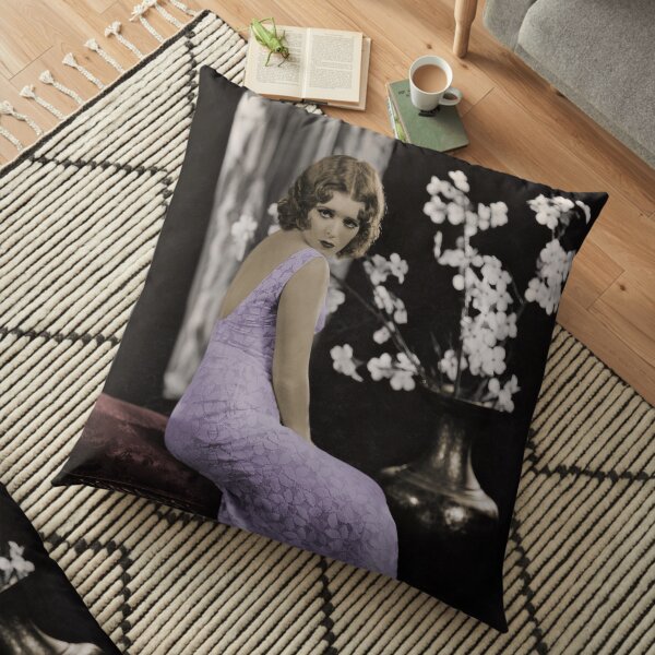 Clara Bow Floor Pillow