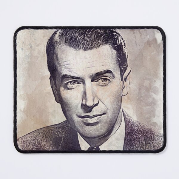 Item preview, James Stewart Art - vintage watercolor - D23 designed and sold by DecoVintage.