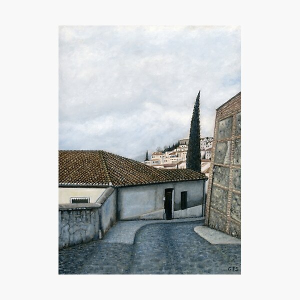 Carril de la Lona, Granada, Spain Photographic Print