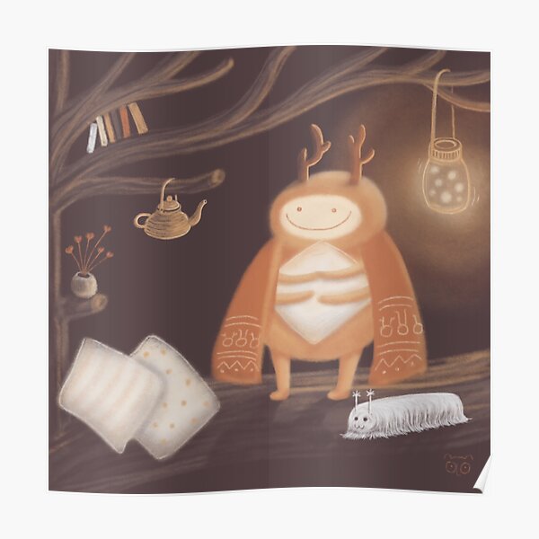 Cozy beetle Poster