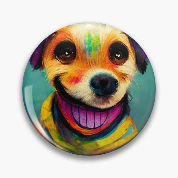 Item preview, Vibrant Cute Dog designed and sold by SvBDesigns.