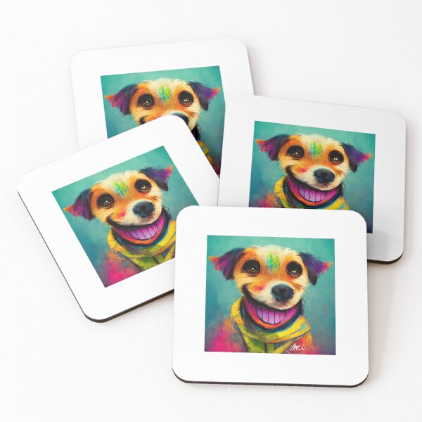 Item preview, Vibrant Cute Dog designed and sold by SvBDesigns.