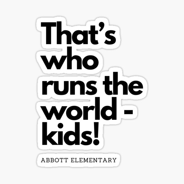 Abbott Elementary Sticker