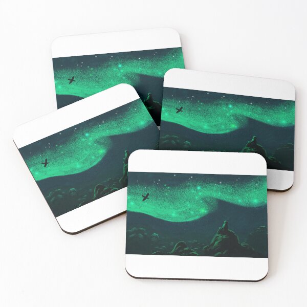 Item preview, Northern lights landscape designed and sold by snowlco.