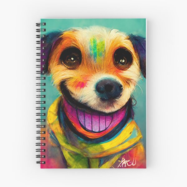 Item preview, Vibrant Cute Dog designed and sold by SvBDesigns.