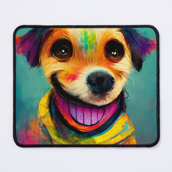 Item preview, Vibrant Cute Dog designed and sold by SvBDesigns.