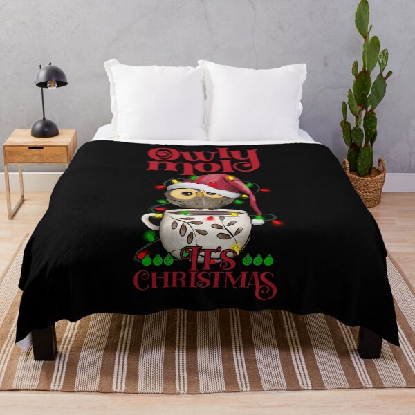 Item preview, It's Christmas Owl - Cute Christmas Pun Gift designed and sold by Myth-Creatures.
