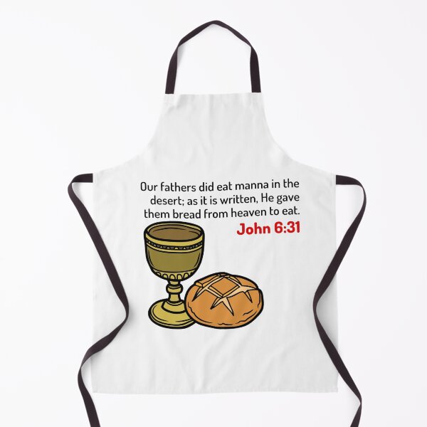 Artikelvorschau, Johannes 6:31 entworfen und verkauft von VerseforWear.