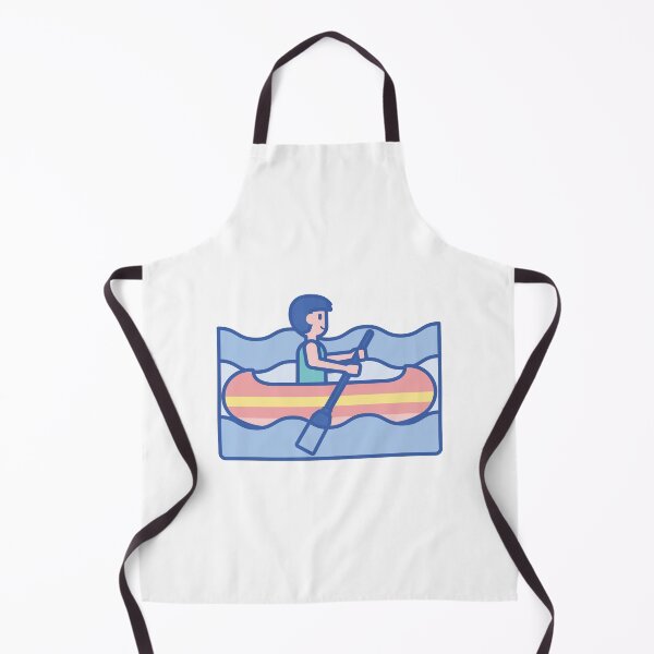 Item preview, Canoe Emoji Woman in Boat designed and sold by bolkibox.