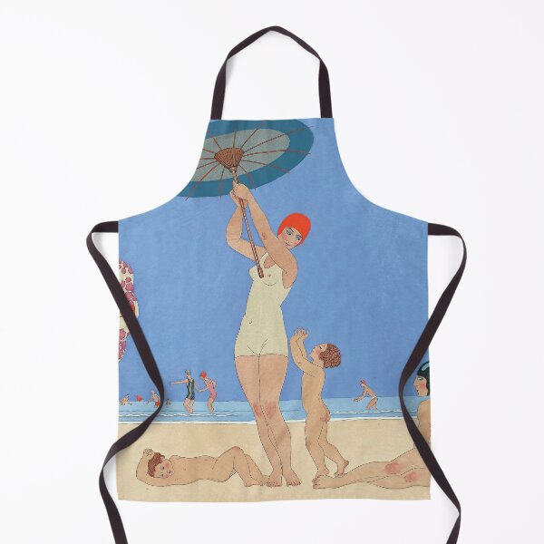 Item preview, The Beach Retro Art designed and sold by InnerCitadel.