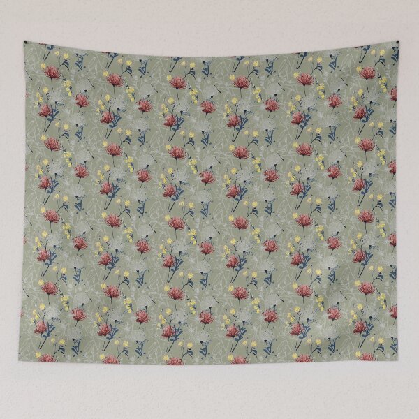Item preview, Red and white Roses Dream Pattern designed and sold by Samrinaz.