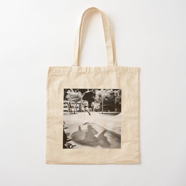 Skatepark Shadows Cotton Tote Bag