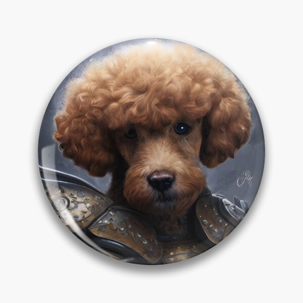 Item preview, AI Generated Art, War Poodle designed and sold by RabbitHoleMI.
