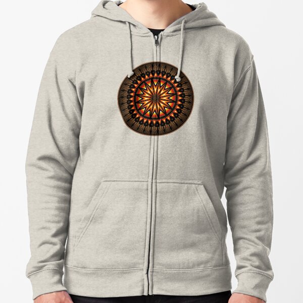 Fire Spirit Zipped Hoodie