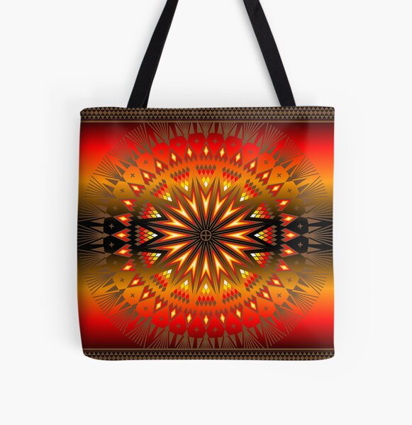 Fire Spirit All Over Print Tote Bag