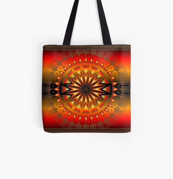 Fire Spirit All Over Print Tote Bag
